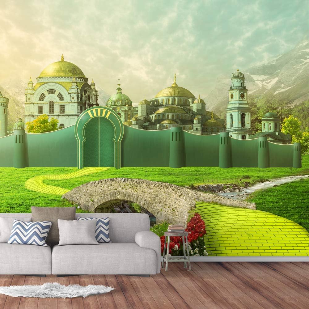 Dream Castle Large Removable Wallpaper Wall Stickers - 66x96 inches I957
