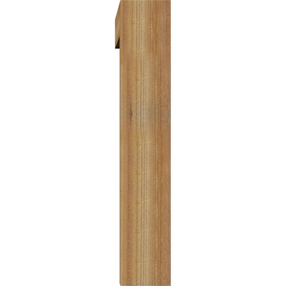 Western Red Cedar Rough Sawn Bracket with Offset Brace G685286