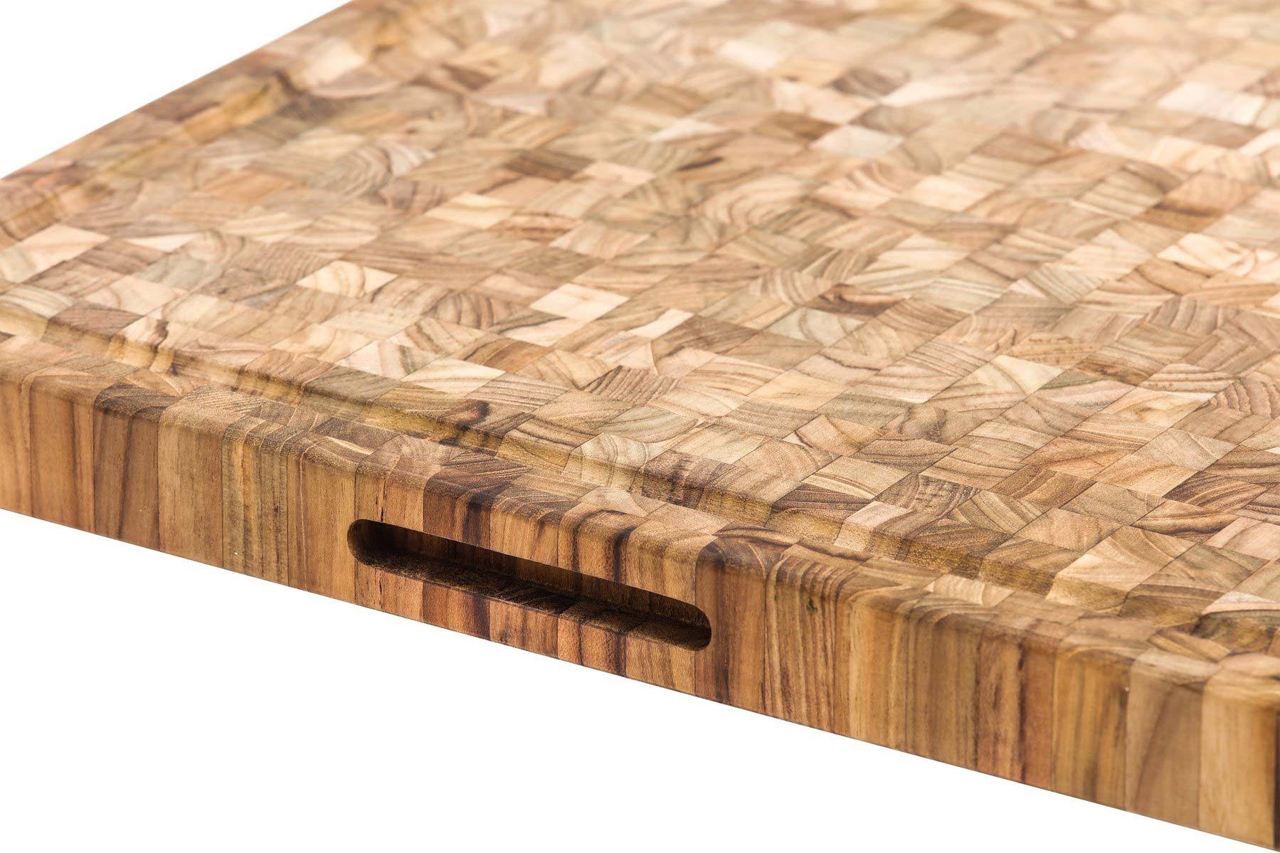 Teak Cutting Board with Juice Canal O541
