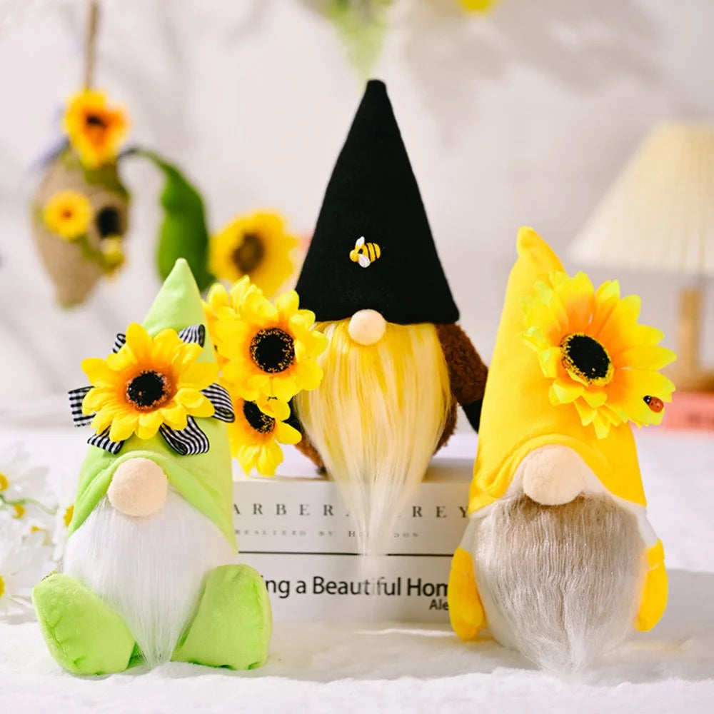 Sunflower Gnome Plush Dolls P597121