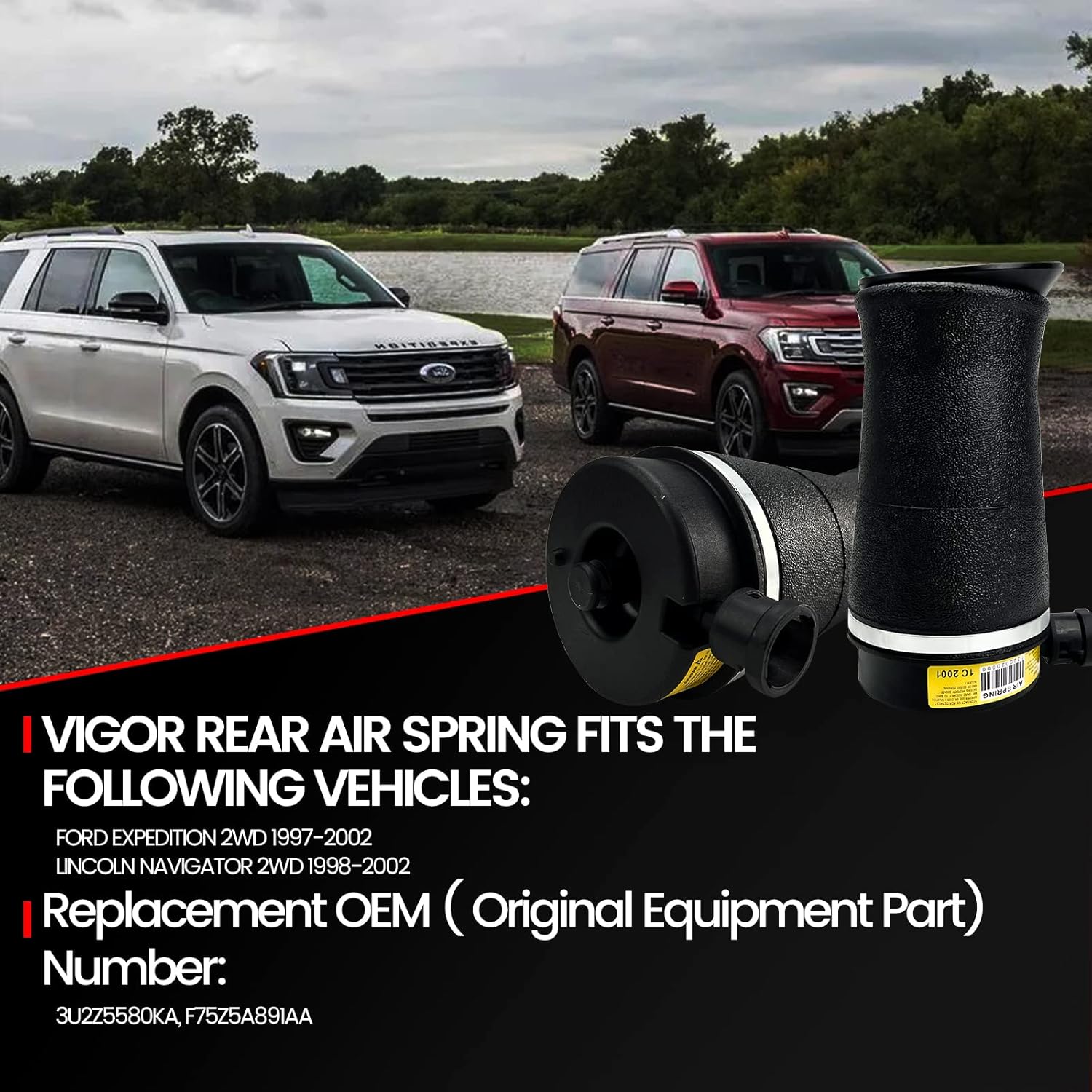 Rear Air Spring K6658