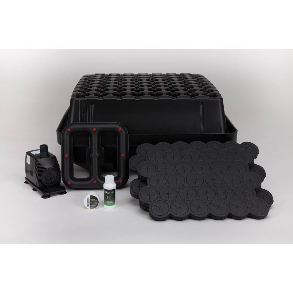 Aeroponic Plant Cloning 64 Low Pro System, HDPE Plastic W7357