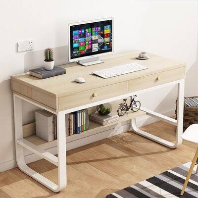 Maple Wood/White Desk T48169