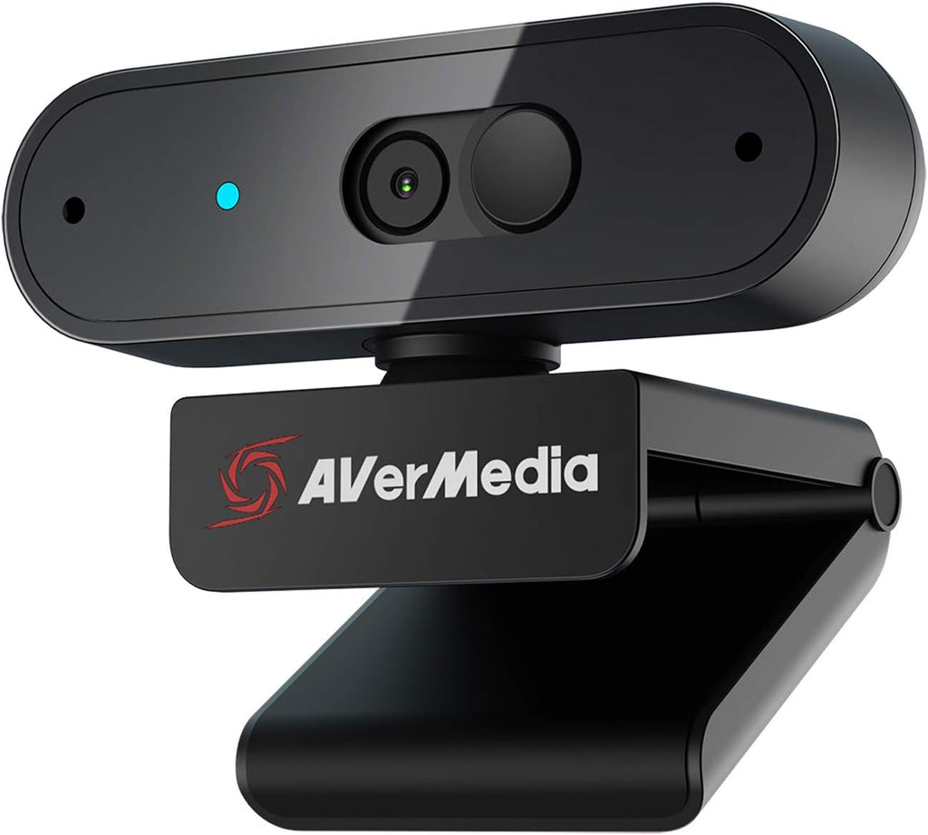 Full HD 1080P Streaming Webcam with Privacy Shutter, Dual Microphone, 360 Degree Swivel Design, Pack of 2 T975