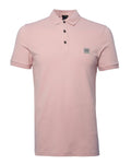 Pink Slim-Fit Piqué Polo H3108