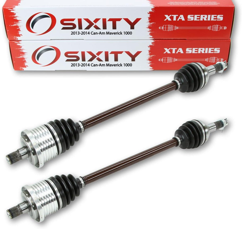 Rear Left Right Axles Pair for Can-Am Maverick 1000 4X4 G346