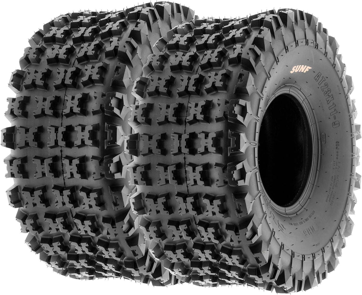 Set of 4 Knobby Sport ATV UTV Tires, 6 PR Tubeless K94190