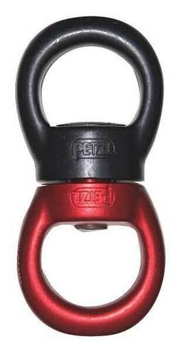Aluminum Rope Swivel, 8100 lb., Black/Red D903004