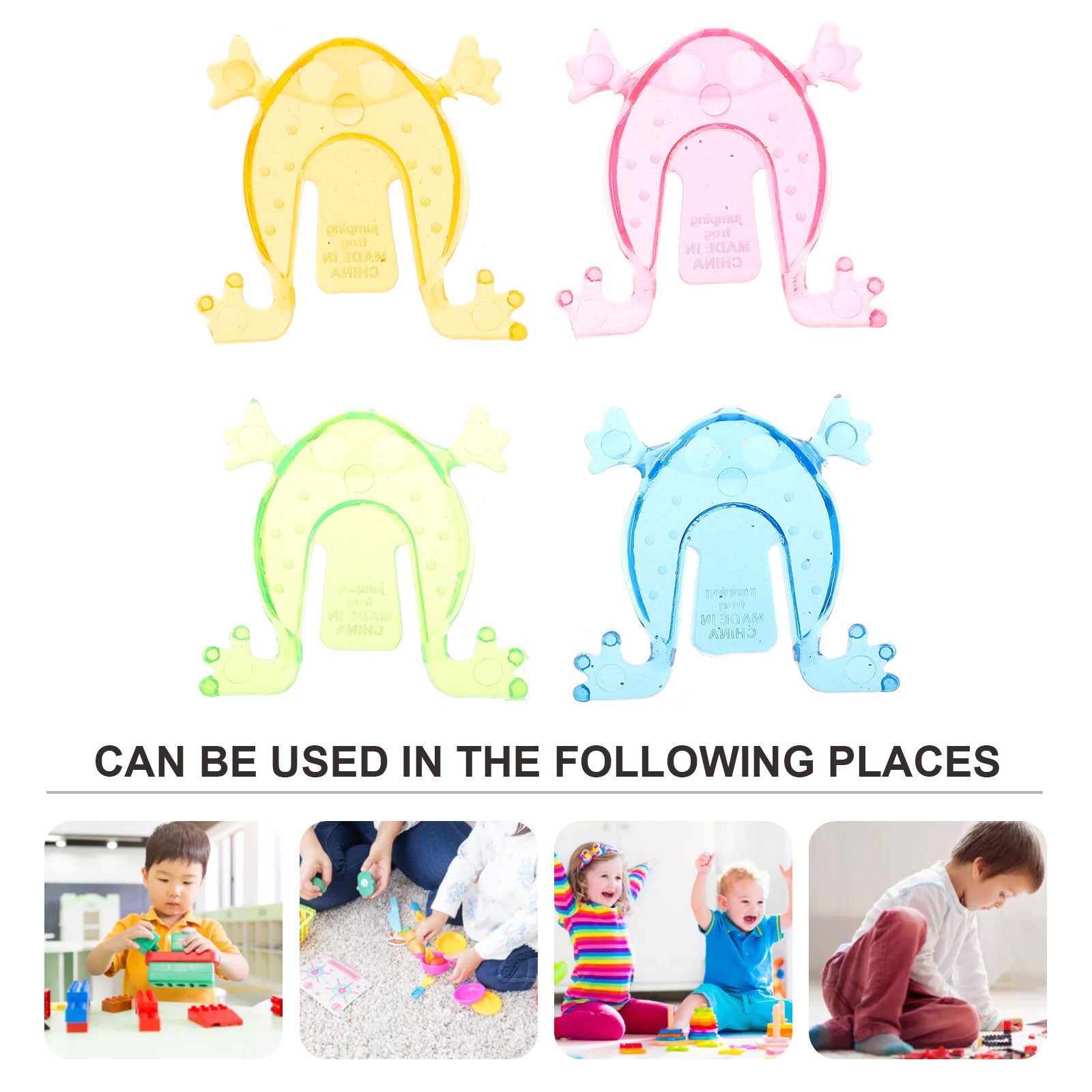 200 Pcs Plastic Frog Toys Y7893
