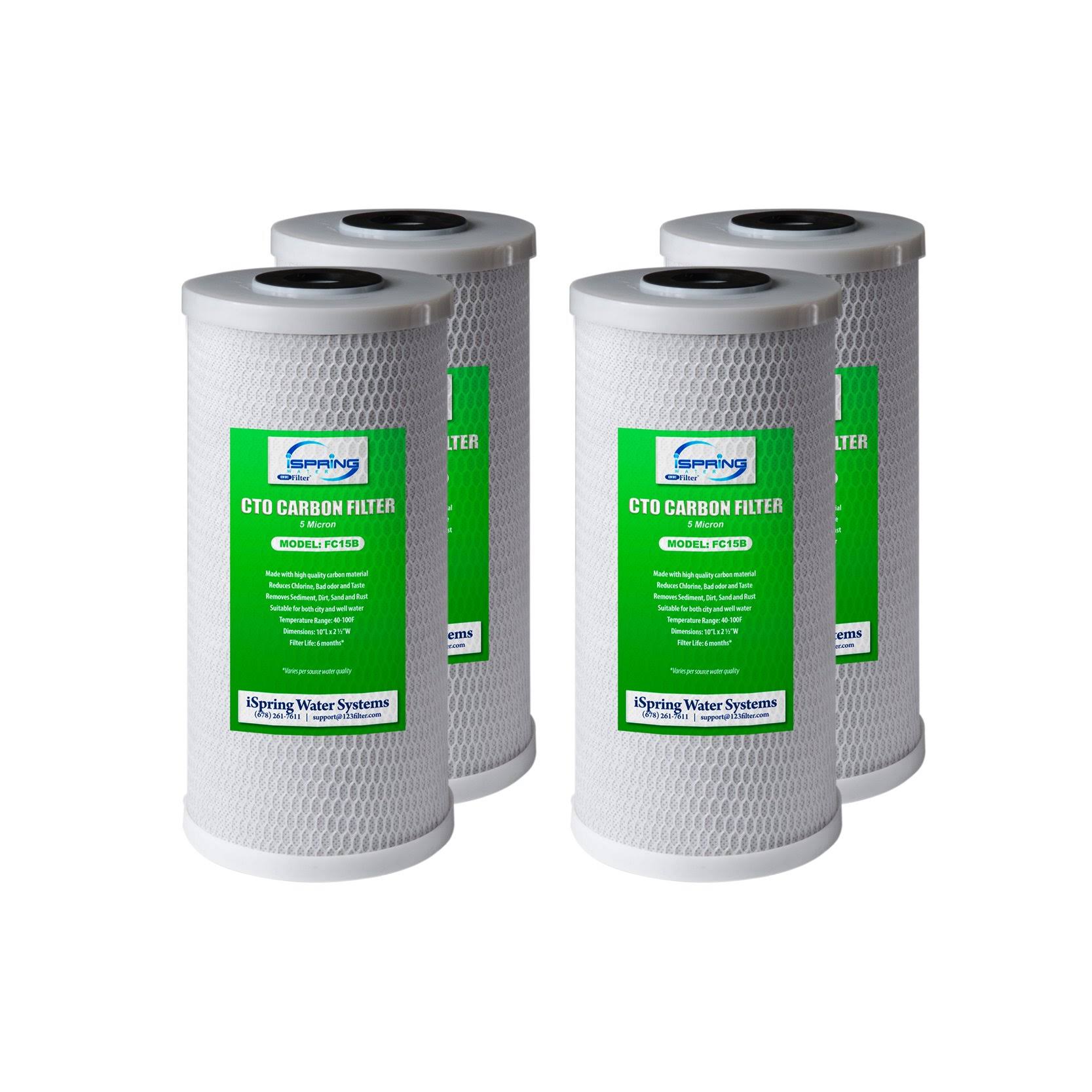 4.5-Inch x 10-Inch CTO Carbon Block Water Filter, 4-Pack C414819