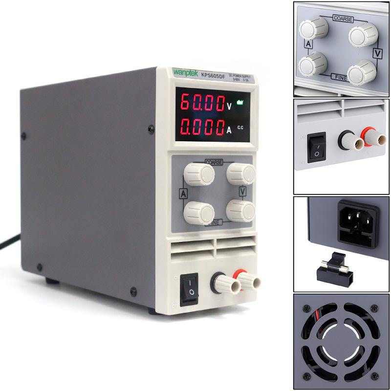 60V 5A Adjustable DC Power Supply D489934