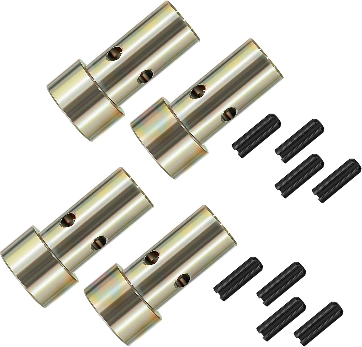 2 Pairs Cat 2 Quick Hitch Adapter Bushings Set for Category II 3-Point Tractor C1314