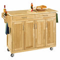 Natural Cherry Top Create-a-Cart D195029