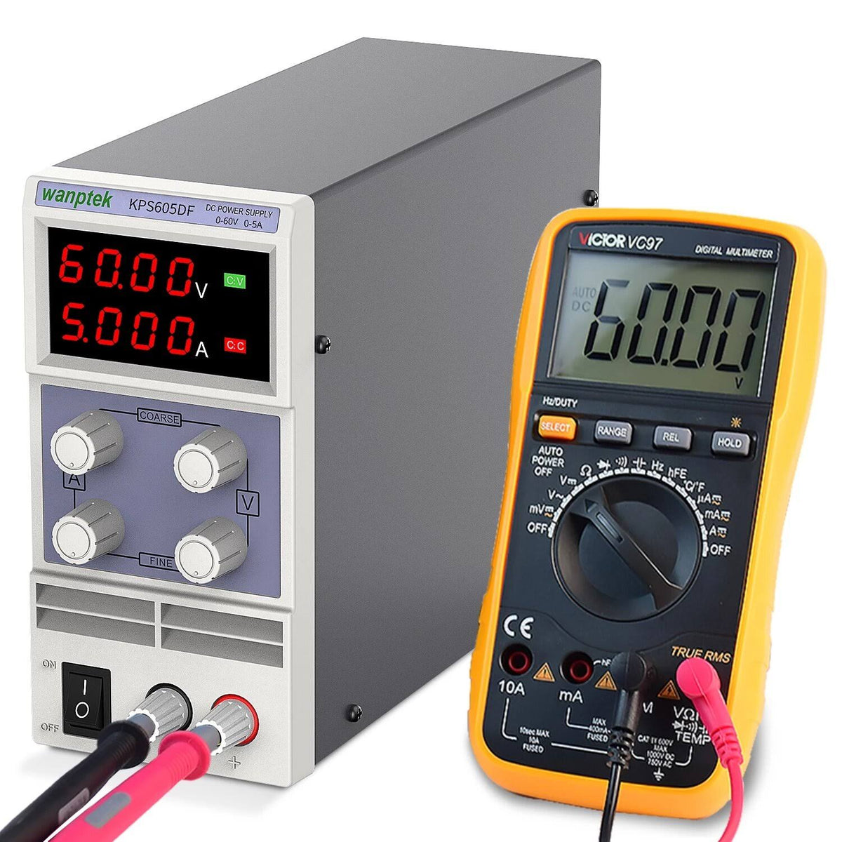 60V 5A Adjustable DC Power Supply D489934