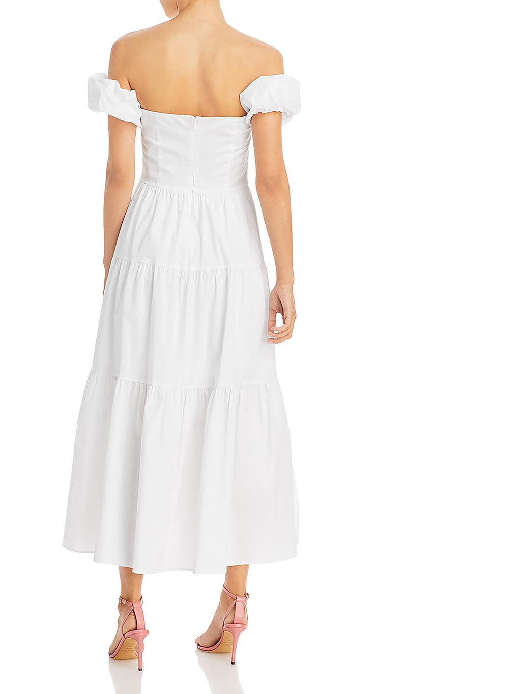 Off The Shoulder Fit & Flare Dress R5609