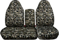 Camo Truck Seat Covers Gray P387088