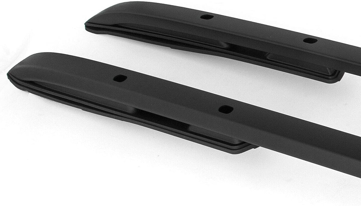 Roof Rack Side Rail Roof Rails Black Luggage Carries T9441