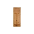 26x22 by 80x22 1+2-Panel Shaker Interior Slab Passage Door Knotty Alder F555015