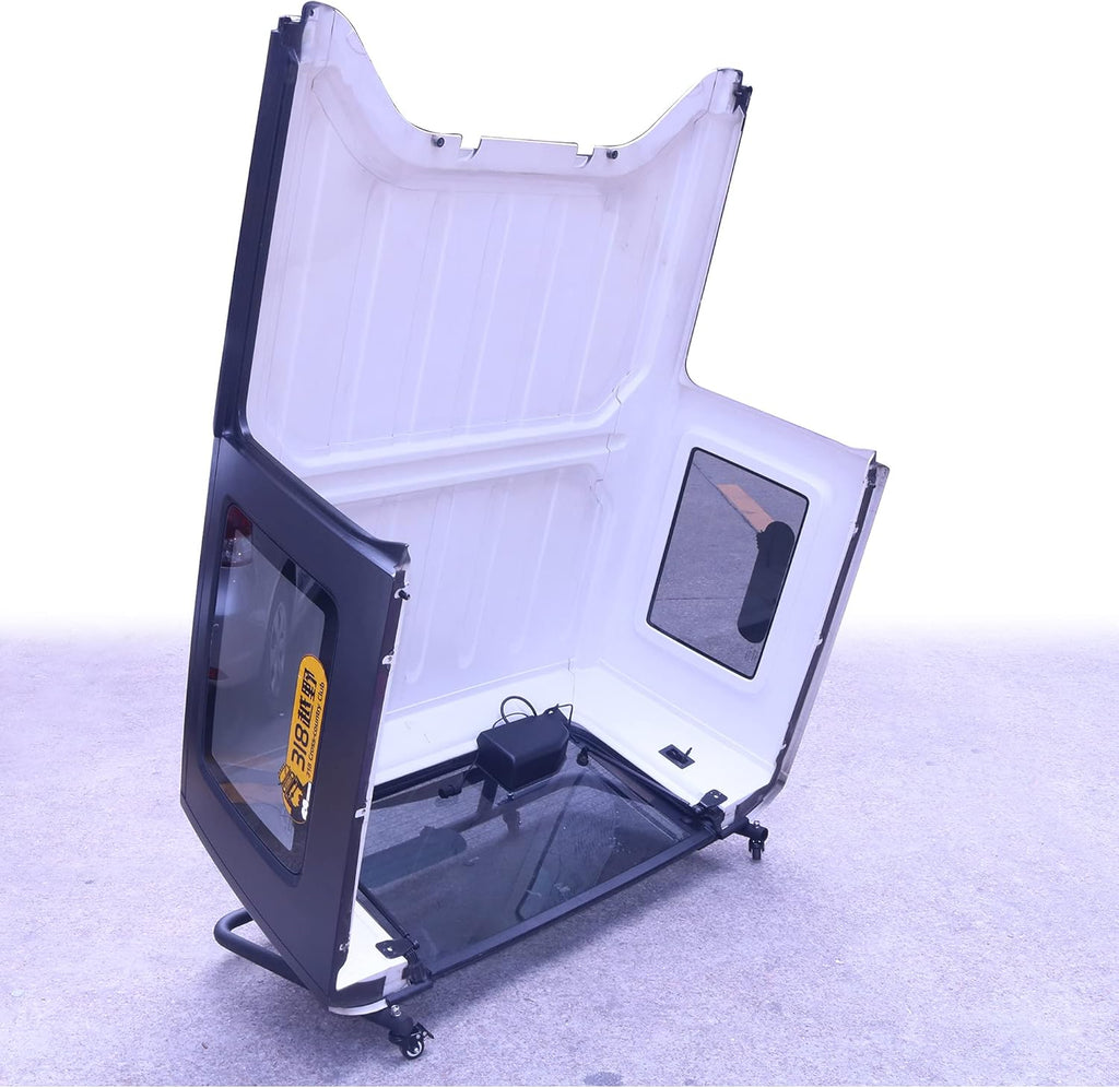 Black 52x27x14 inch Sliding Cart Rack V4361