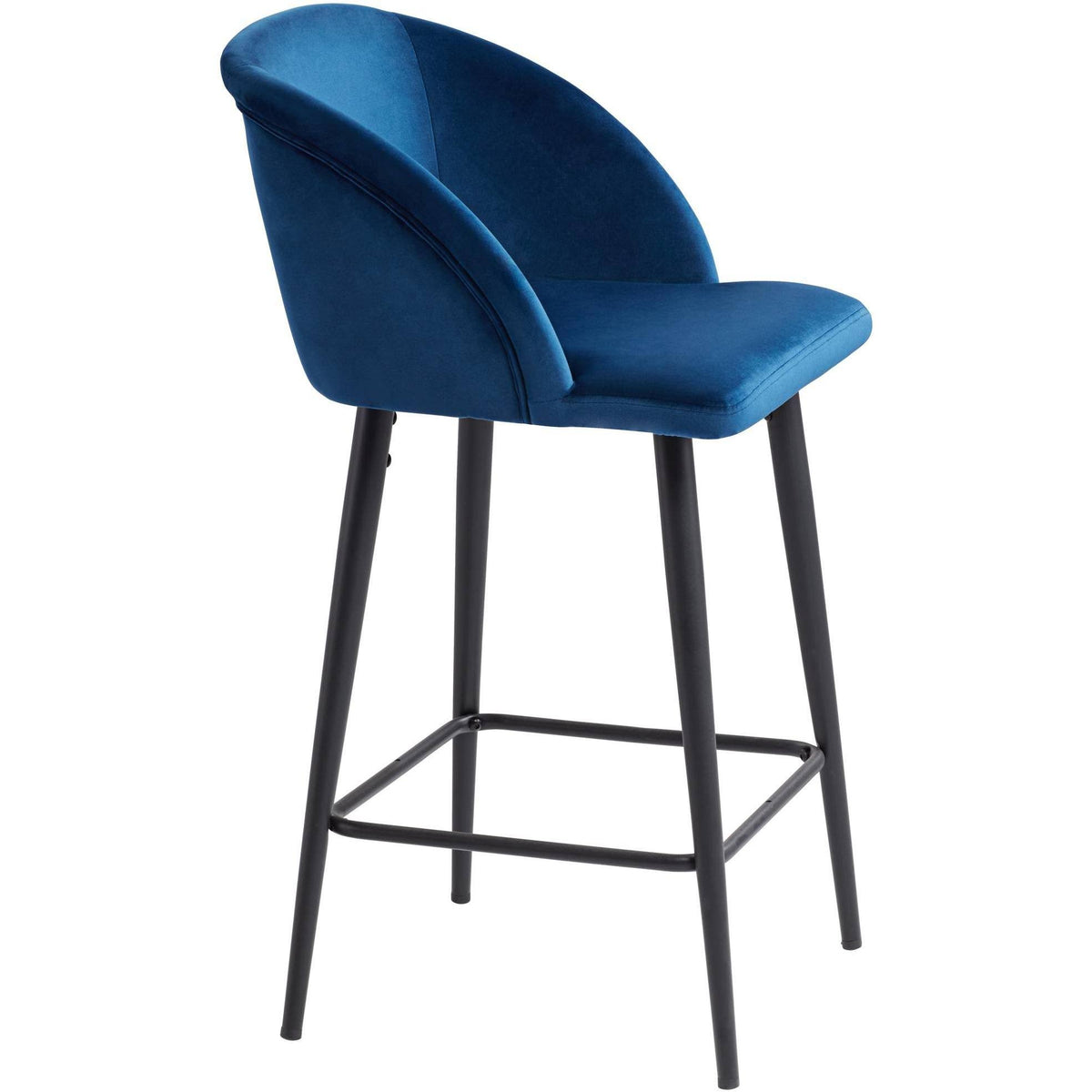 Blue Velvet Barstool H169549