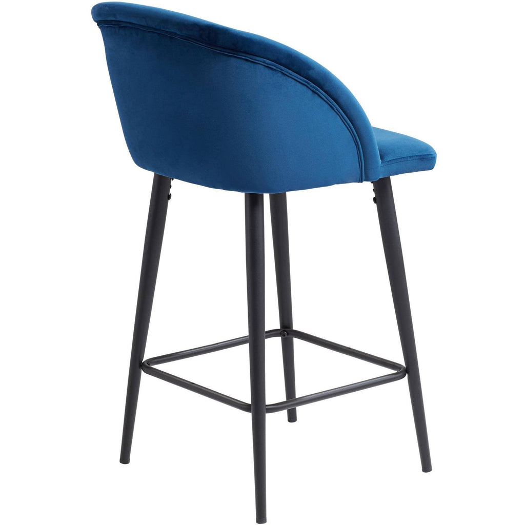 Blue Velvet Barstool H169549