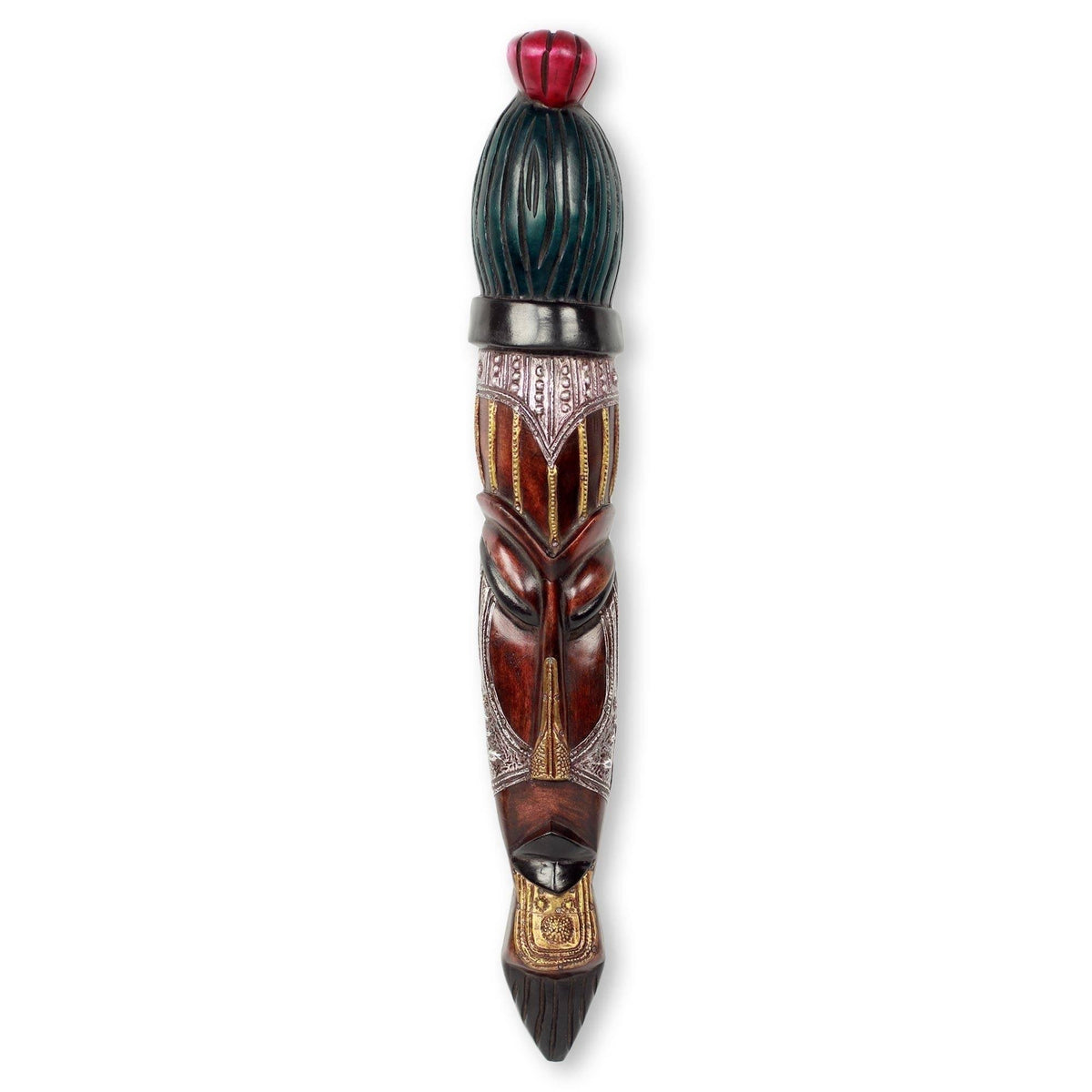 Tall Narrow Mask Wall Décor W173493