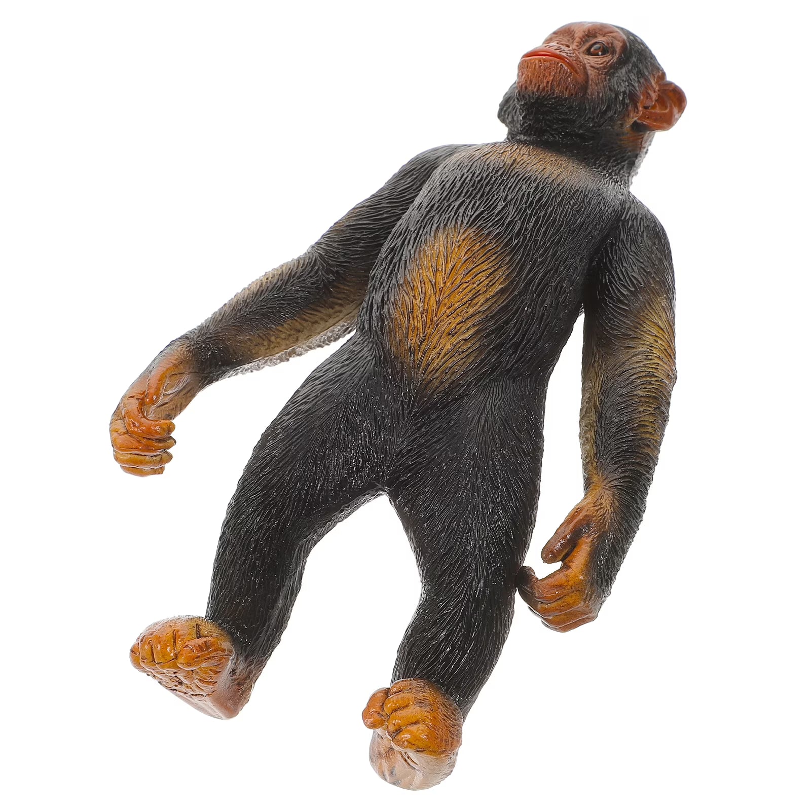 Chimpanzee Animal Statue Desktop Decor Mini Gorilla Decoration T687668
