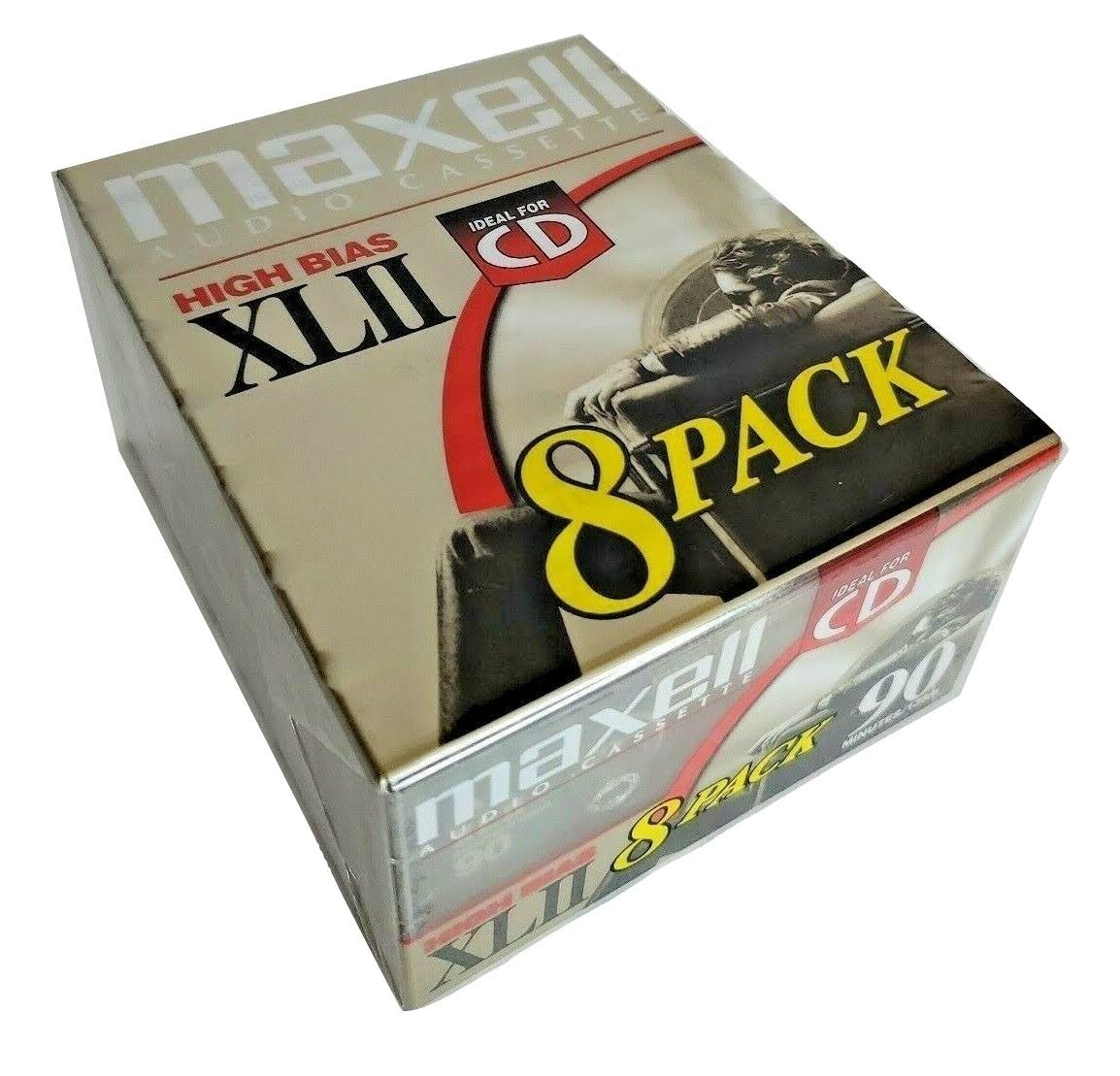 90 Minute High Bias Audio Cassettes 8 Pack L726406