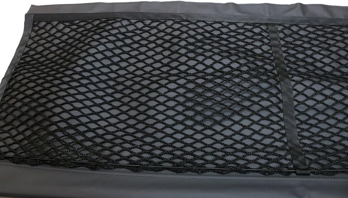Black Retractable Cargo Cover W8257
