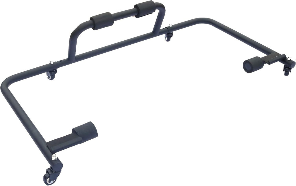 Black 52x27x14 inch Sliding Cart Rack V4361