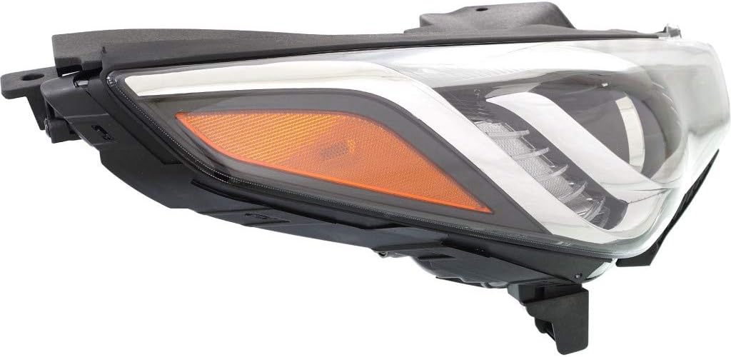 Driver Side Halogen Headlight for Hyundai Sonata 2015 2016 2017 E3912
