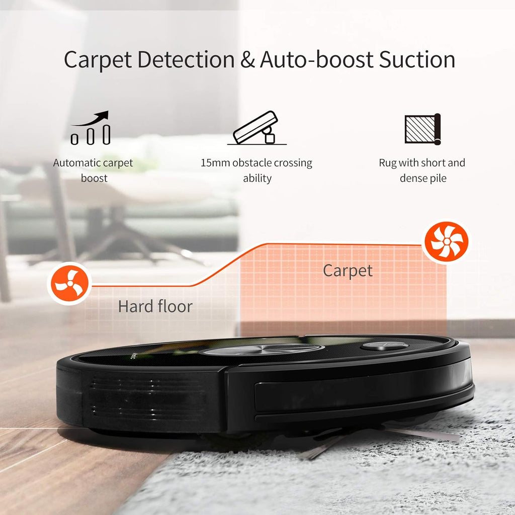 Robot Vacuum Cleaner and Mop, 3000Pa Suction, 150Mins Runtime M234706