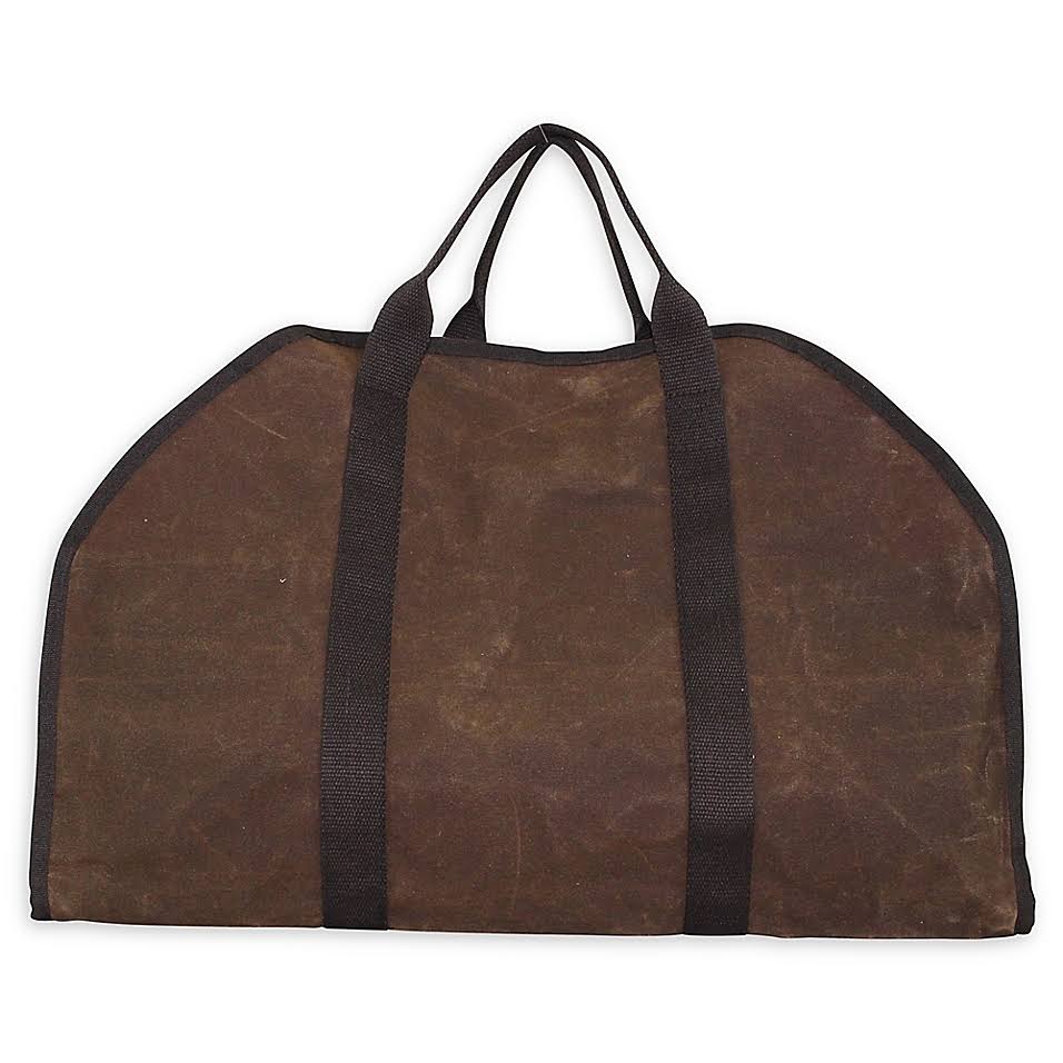 Waxed Canvas Log Carrier I512128