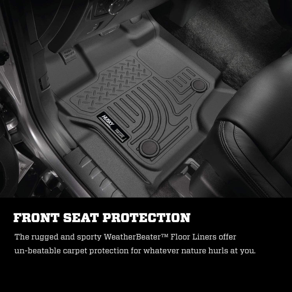 Black Front Floor Liners 2 Pcs A219179