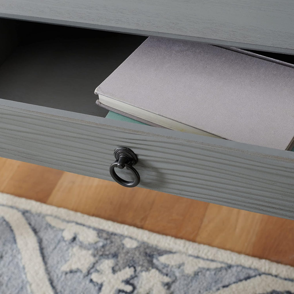 Taupe 2-Drawer Computer Table Desk L521016