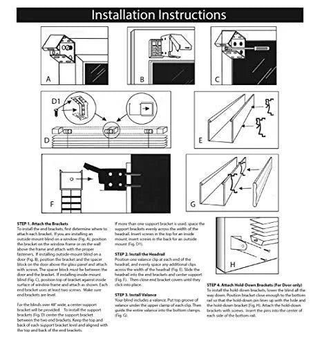 Cordless Faux Wood Blind 66.5 inch W x 60 inch H K1959