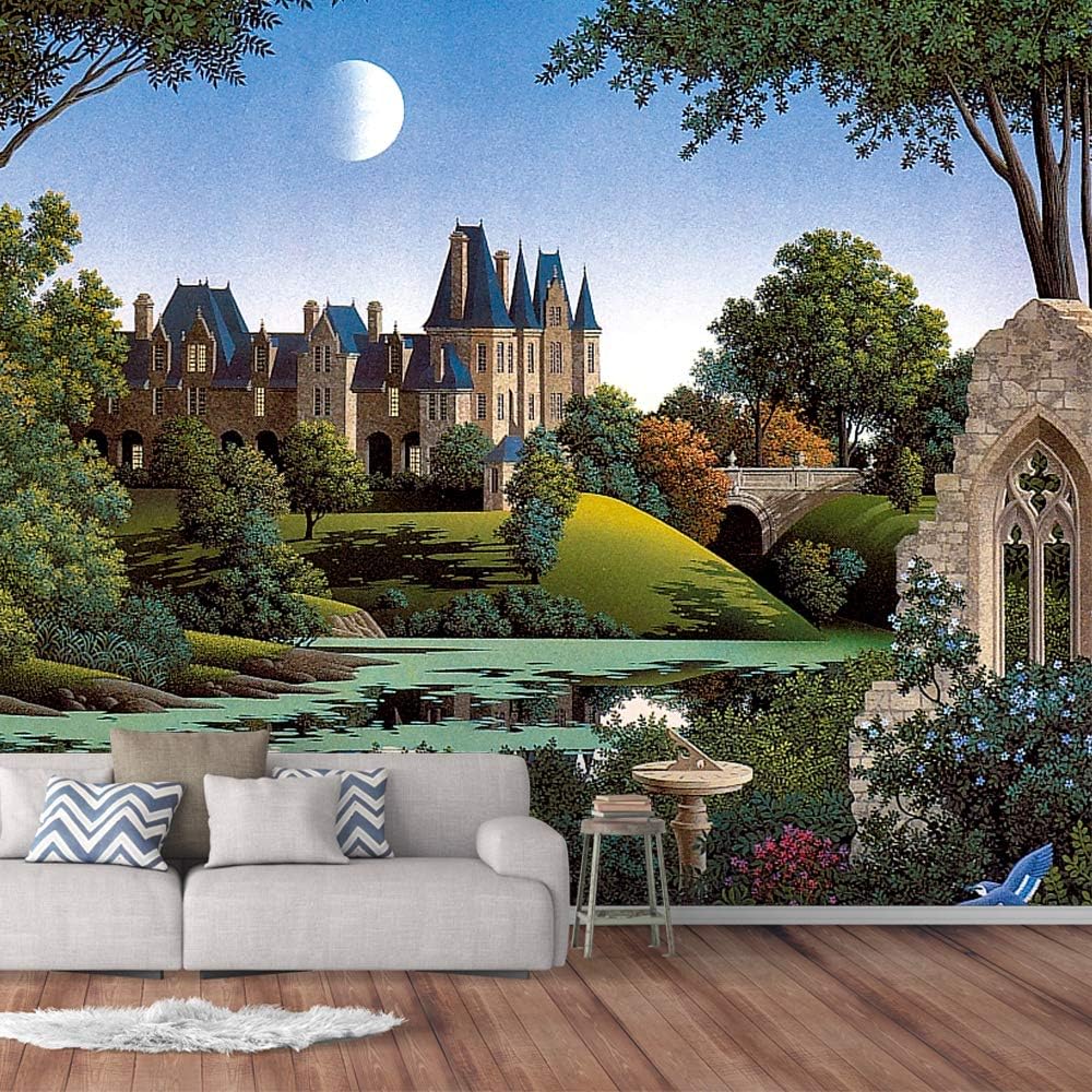 Dream Castle Large Removable Wallpaper Wall Stickers - 66x96 inches I957