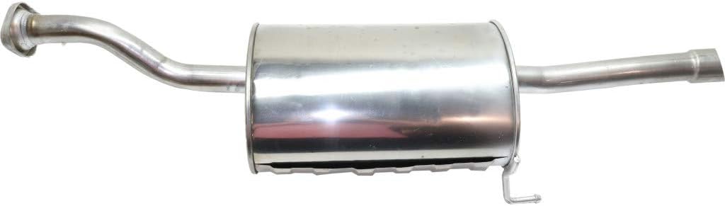 Stainless Steel Rear Muffler for Honda Civic 2002 2003 2004 2005 Coupe G138