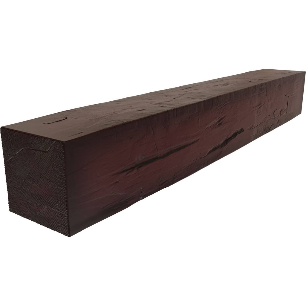 Hand Hewn Faux Wood Fireplace Mantel L712823