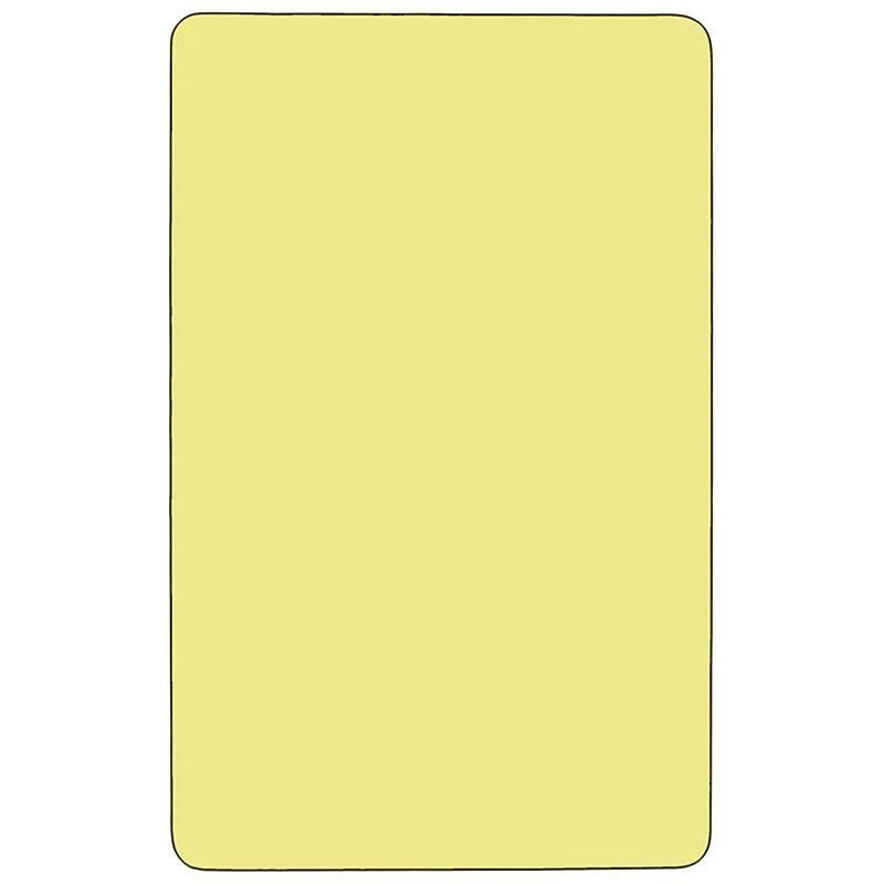 36 W x 72 L Rectangular Grey Thermal Laminate Activity Table F3291