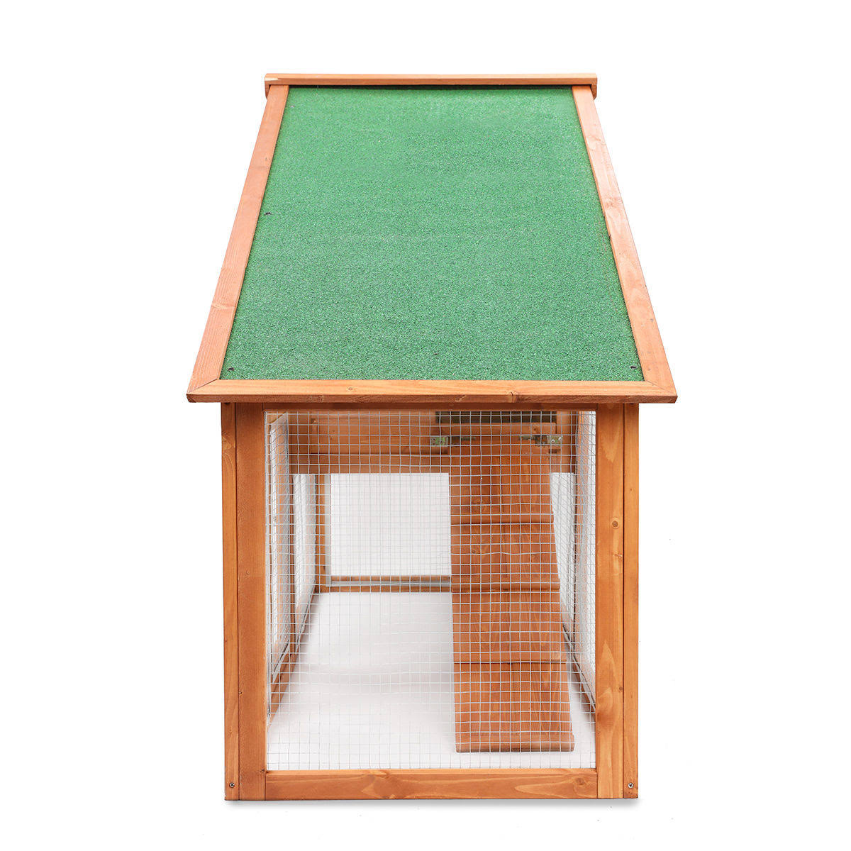 Wooden Chicken Coop Rabbit Hutch Pet Cage E689