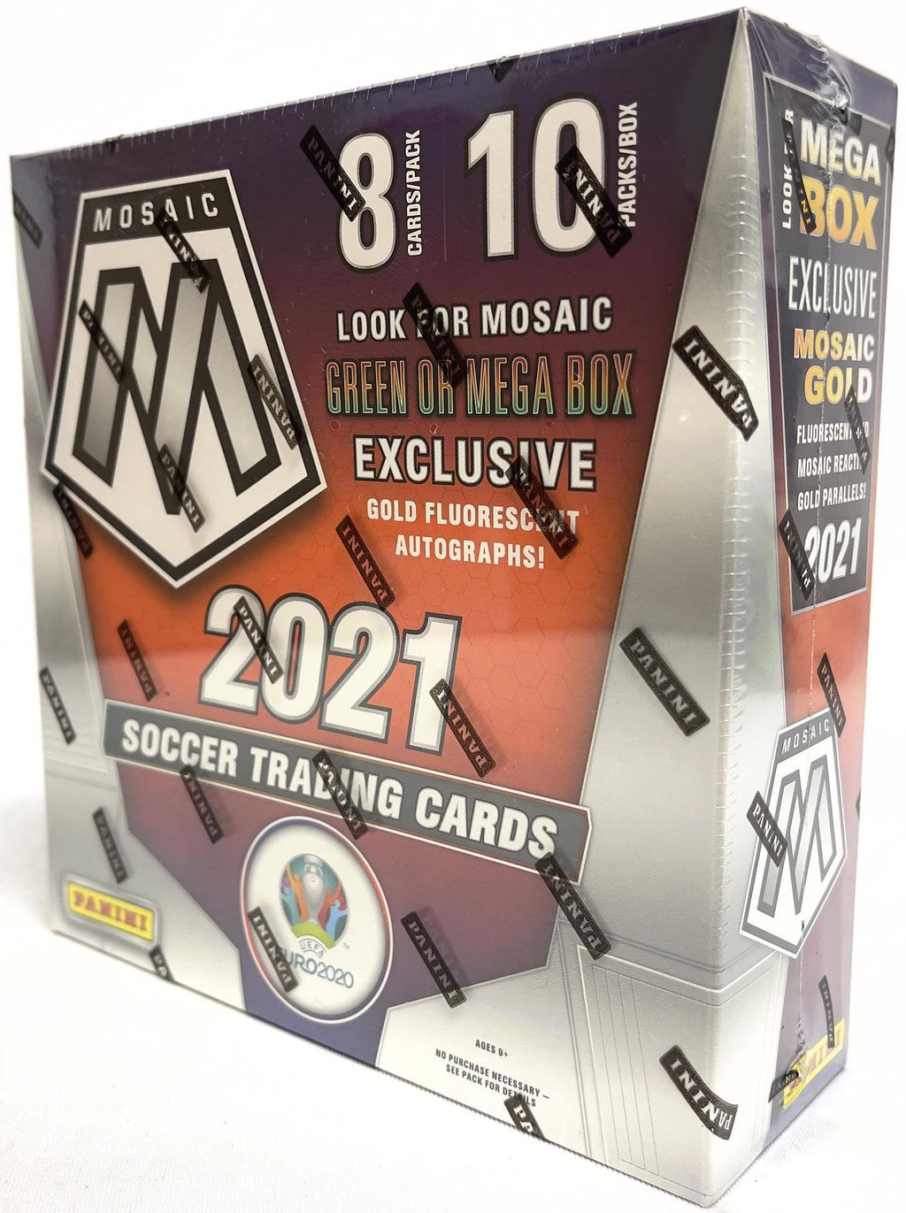 Mega Box Soccer Trading Cards H301228