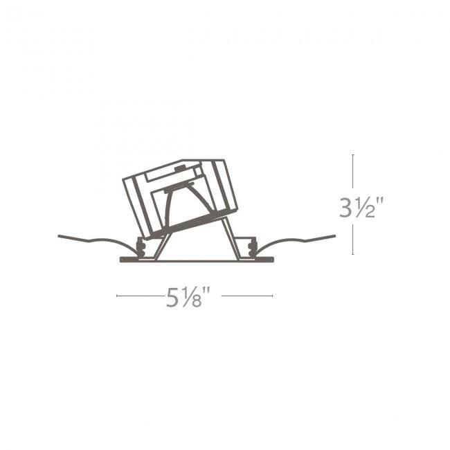 White Wall Wash Trim LED Module L6021