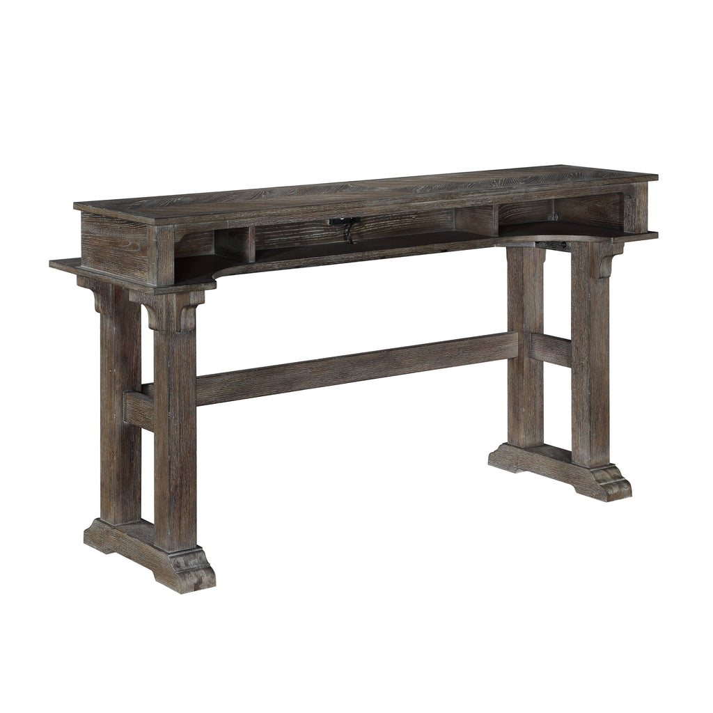 Driftwood Brown Console Bar Table T1003