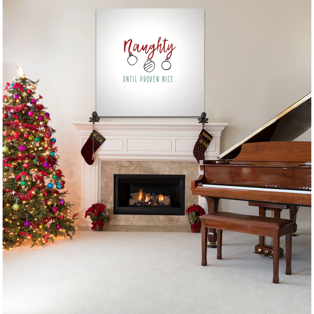 Naughty Gallery Wrapped Canvas 10x10 A67139