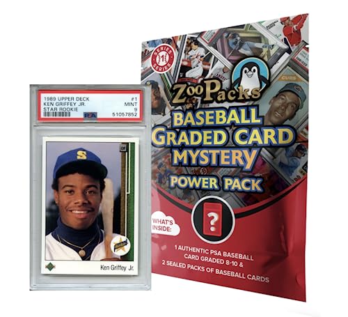 MLB Baseball PSA Graded Card Mystery Power Pack Z378457