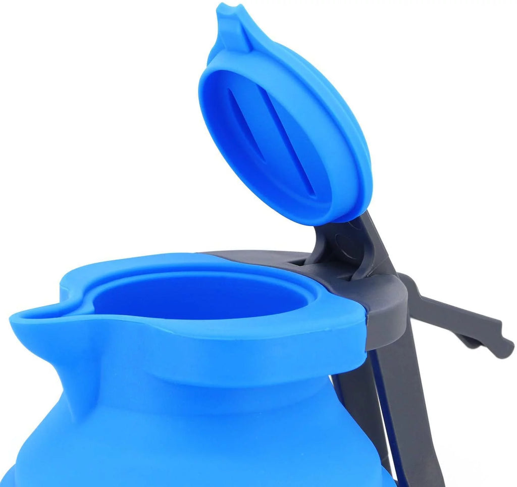 Blue 42 Ounce Collapsible Camping Kettle B48973