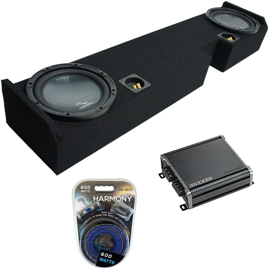 Dual 10 Sub Box & CXA400.1 Bundle E320