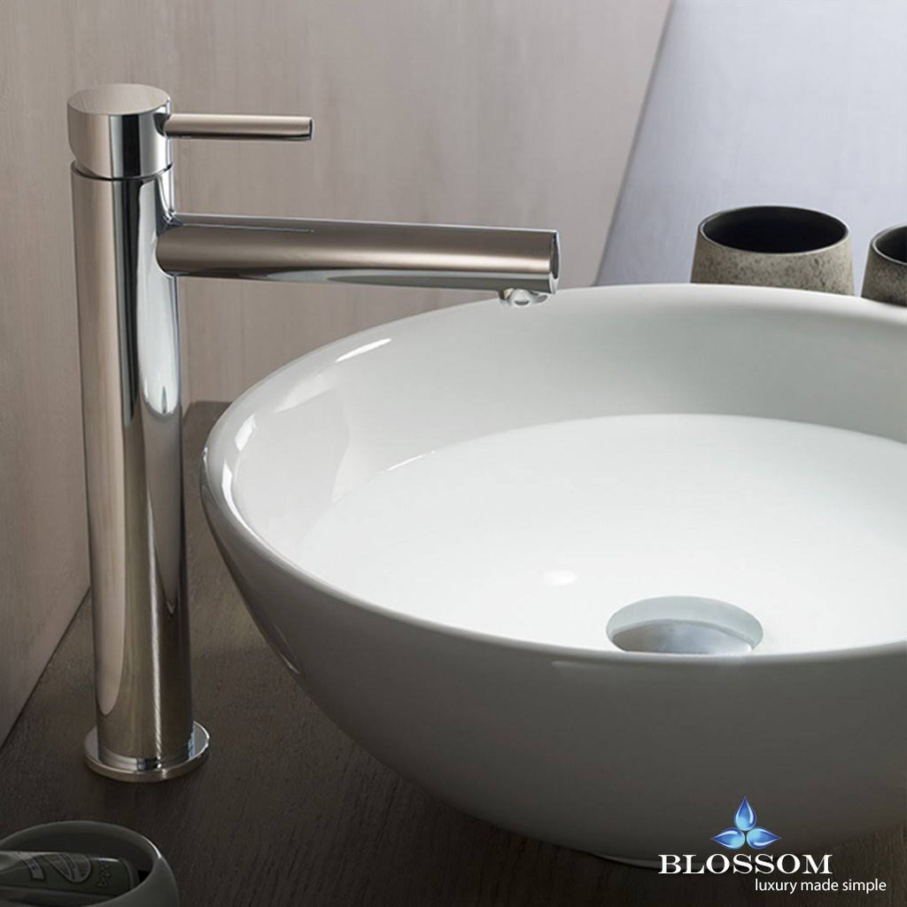 Chrome Single Handle Lavatory Faucet Y9242