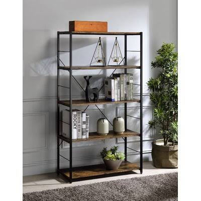 Brown 4 Shelves Bookcase E8036